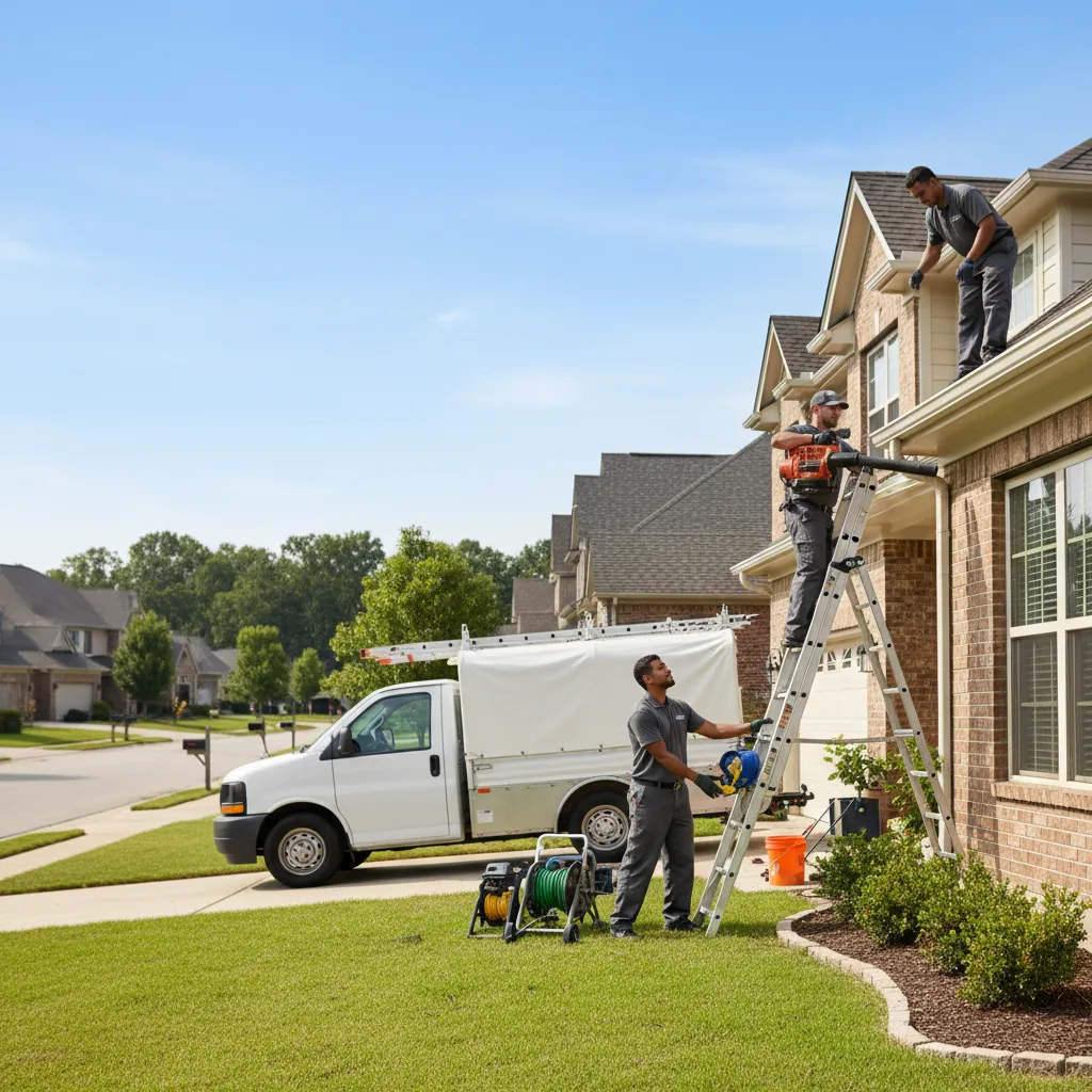 Home Gutter Service in Marietta, IL near me